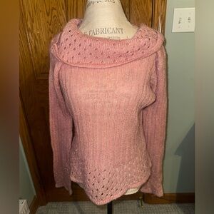 Pink sweater